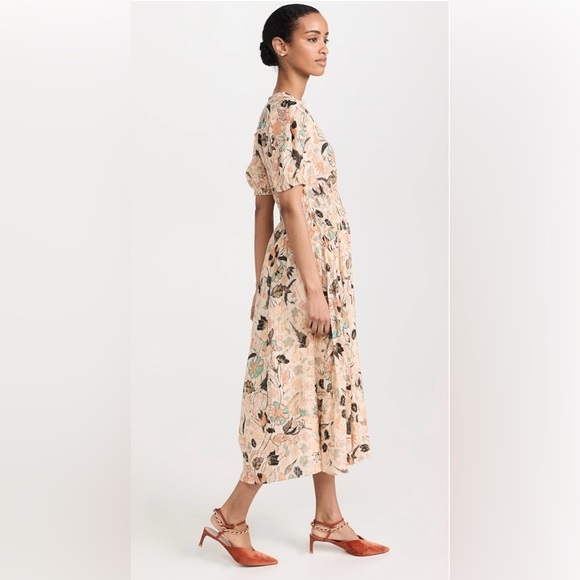 🌼Host Pick🌼 Ulla Johnson Eden Dress in Pearl Flora maxi dress - Picture 8 of 10
